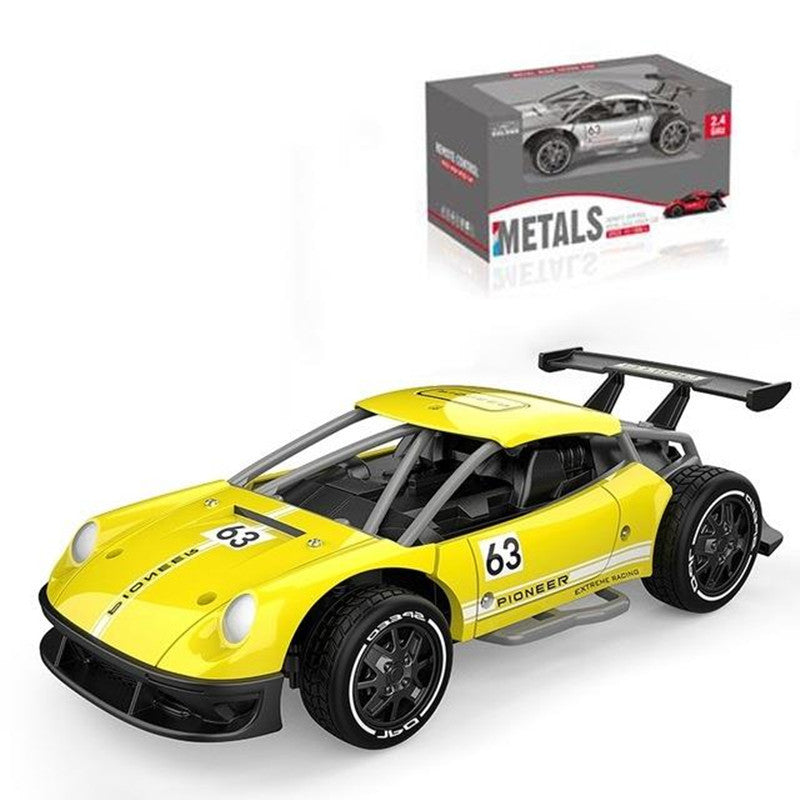 1/16 RC Drift Car – LED Lights, 25 km/h, 2.4GHz Remote