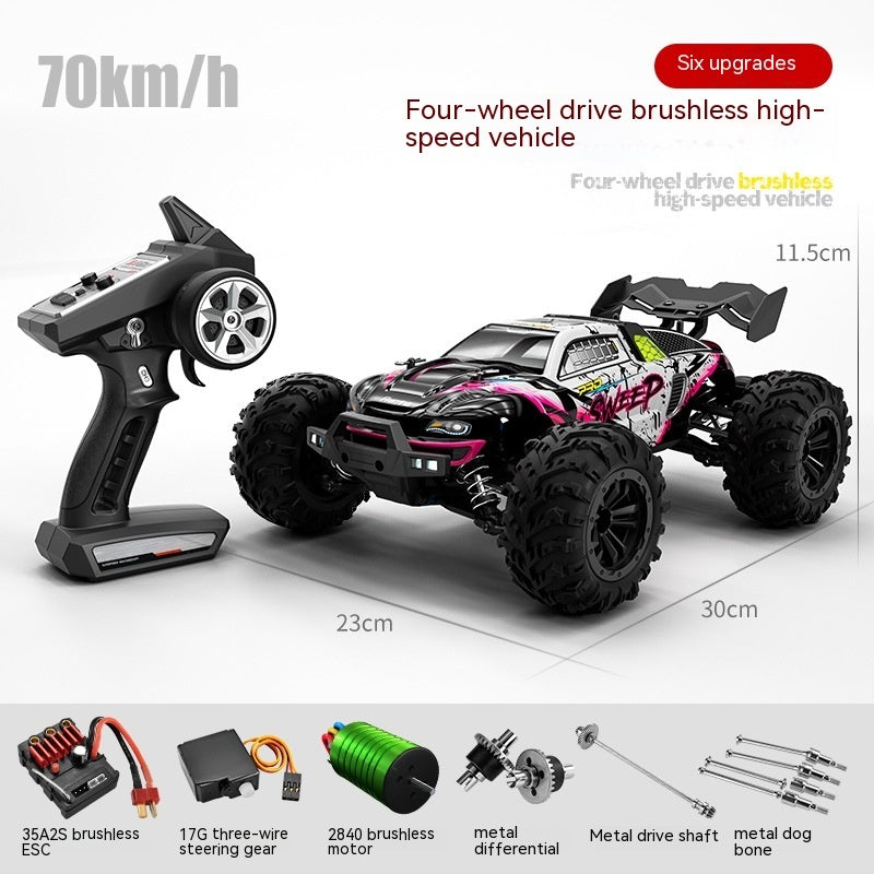 Brushless Four-wheel Drive Off-road Climbing RC Remote Control Car Sedan pickup Model Car