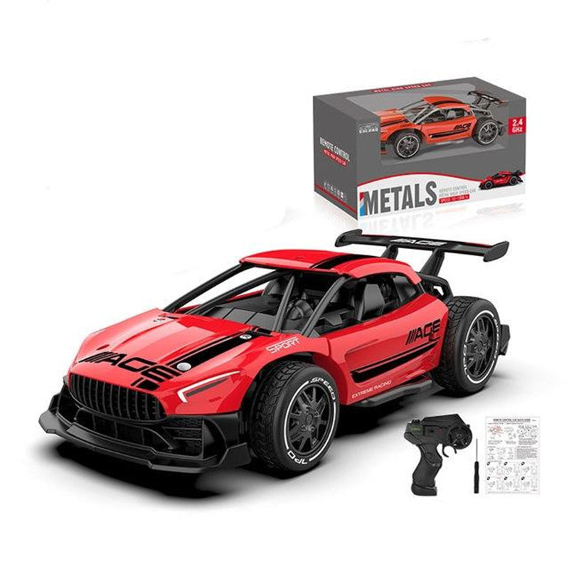 1/16 RC Drift Car – LED Lights, 25 km/h, 2.4GHz Remote