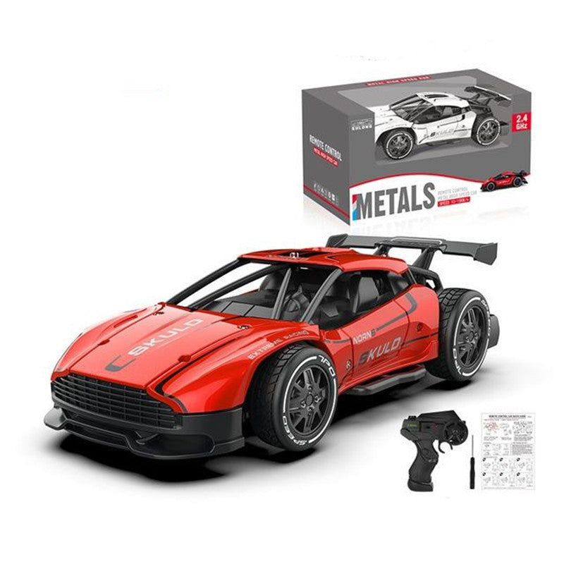 1/16 RC Drift Car – LED Lights, 25 km/h, 2.4GHz Remote