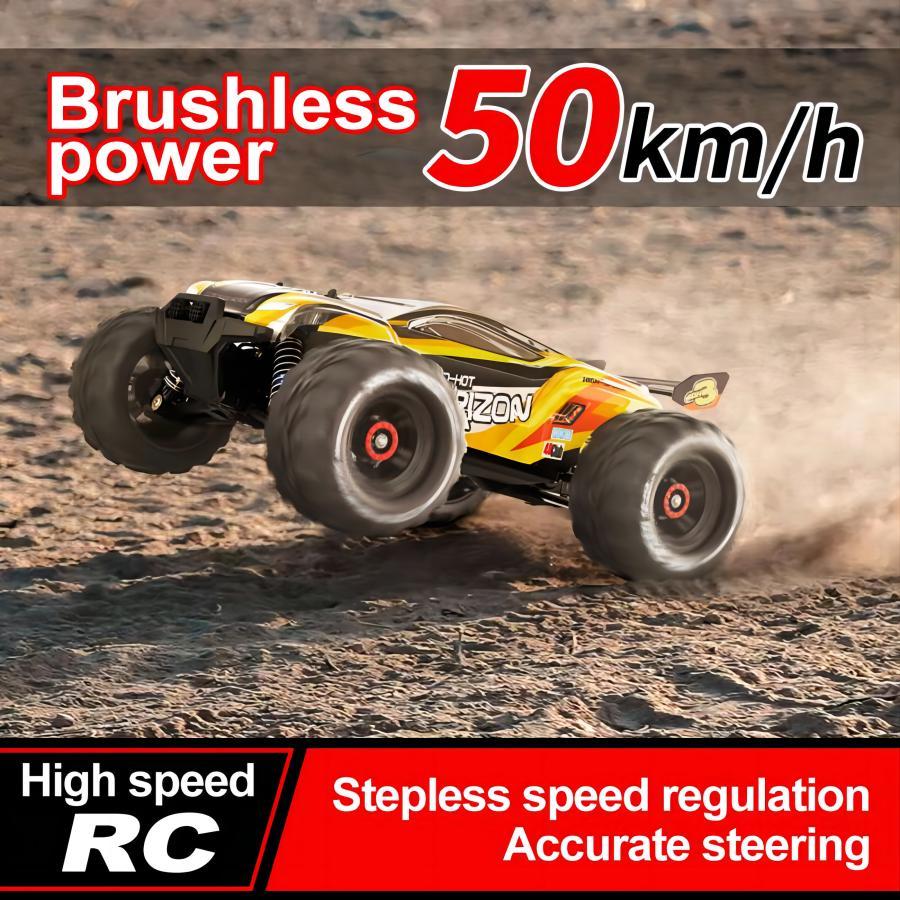 1/12 4WD RC Monster Truck – 50 km/h, 2 Batteries, All-Terrain Off-Road