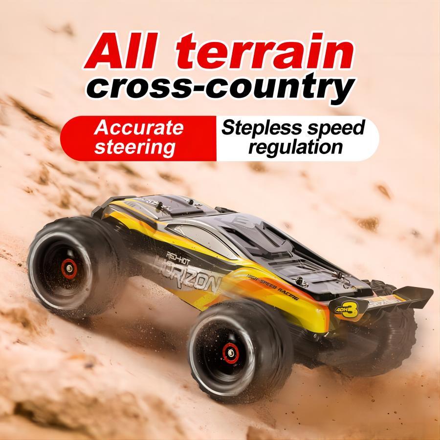 1/12 4WD RC Monster Truck – 50 km/h, 2 Batteries, All-Terrain Off-Road