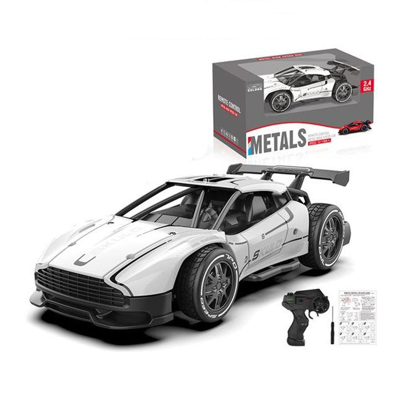 1/16 RC Drift Car – LED Lights, 25 km/h, 2.4GHz Remote