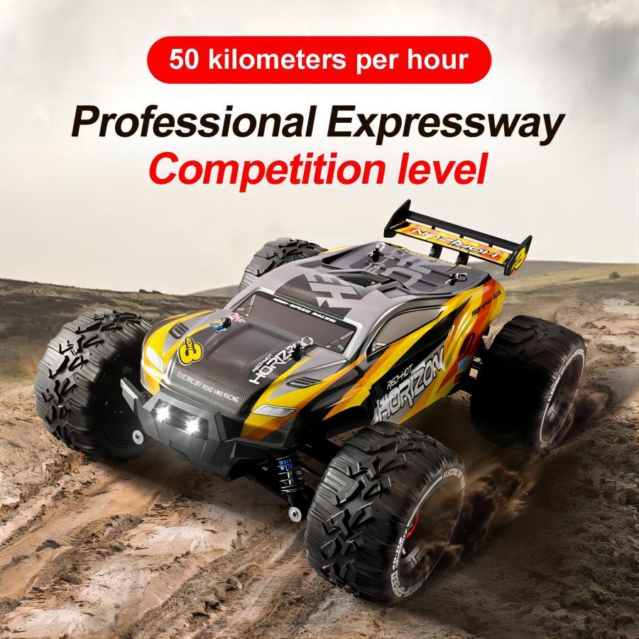 1/12 4WD RC Monster Truck – 50 km/h, 2 Batteries, All-Terrain Off-Road